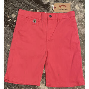 Appaman Boys Hibiscus Harbor Shorts - Vibrant Hibiscus